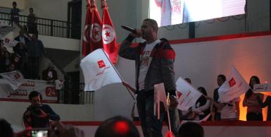 جينيرال يشارك في ختام الحملة الانتخابية للمنصف المرزوقي