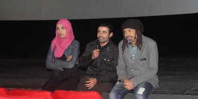 Les coulisses de la première exposition du film "Tayma" , le directeur "Monji Farhani "